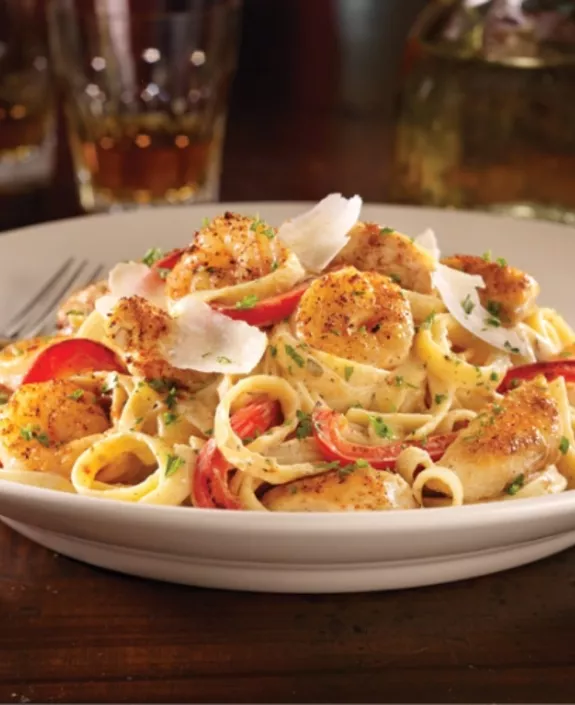 Cajun Shrimp & Chicken Pasta